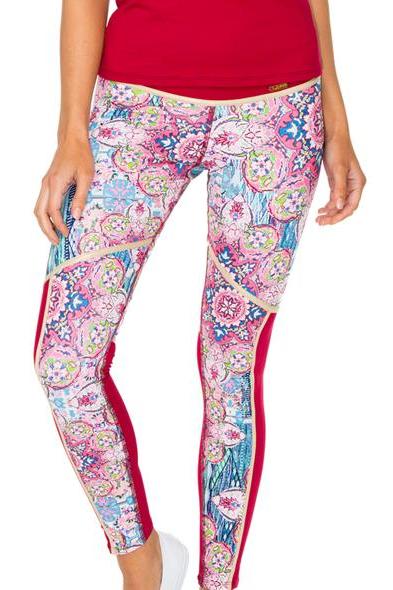 Luli Fama Azucar Gold Trimmed Legging